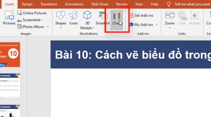 Vẽ biểu đồ trong PowerPoint là một kỹ năng cần thiết cho bất kỳ ai làm việc với trình chiếu. Hãy xem hình ảnh liên quan để thấy cách bạn có thể tự tạo ra các biểu đồ đẹp mắt và chuyên nghiệp trong PowerPoint một cách dễ dàng và đơn giản.