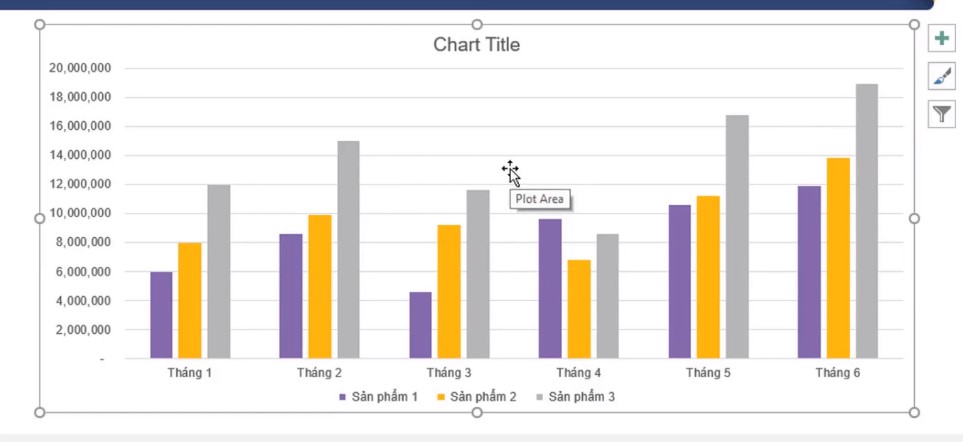 Bạn vào Excel và nhập dữ liệu