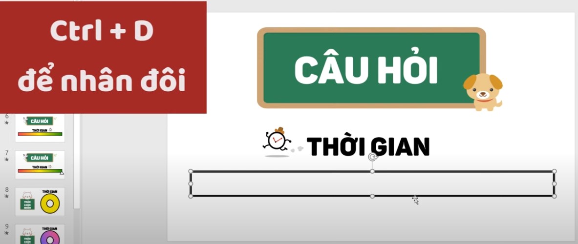 Đổ lại nền trắng bằng công cụ Shape Fill và làm dày đường viền hộp sau đó bấm phím tắt Ctrl + D để nhân đôi.Đổ lại nền trắng bằng công cụ Shape Fill và làm dày đường viền hộp sau đó bấm phím tắt Ctrl + D để nhân đôi.