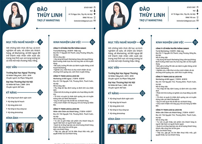 Download mẫu CV đẹp file Word tiếng Việt miễn phí ở đâu?