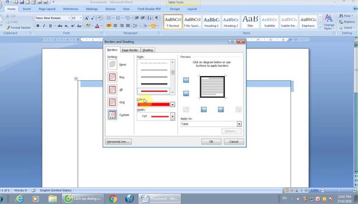 Cách tải khung viền đẹp trong Word 2016 đơn giản
