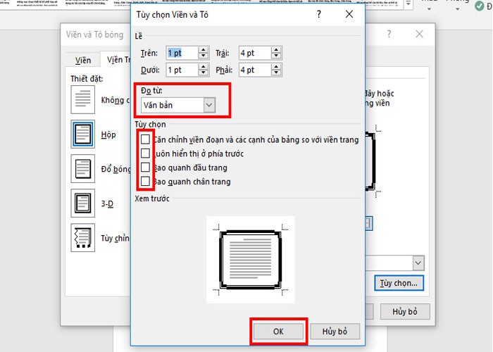 Tạo khung trong Word giúp bạn cải thiện bố cục và trình bày văn bản một cách chuyên nghiệp hơn. Bạn đã bao giờ thấy một công thức hay một bài báo có bố cục đẹp mắt như vậy chưa? Hãy xem hình ảnh liên quan để khám phá cách tạo khung trong Word để sáng tạo và tối ưu hoá chất lượng công việc của mình.