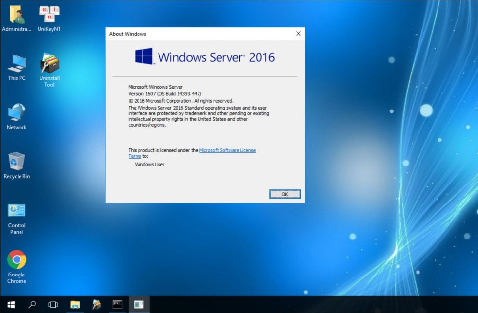 Key Windows Server 2016 Standard Bản Quyền AIIE