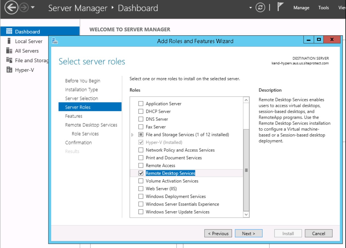 Key Windows Server 2012 Remote Desktop Services 50 USER Connections