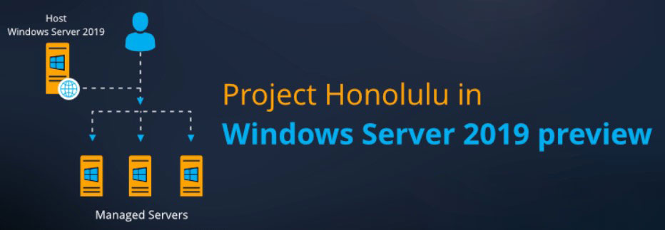 Windows Server 2019 Công cụ quản lý máy chủ Project Honolulu