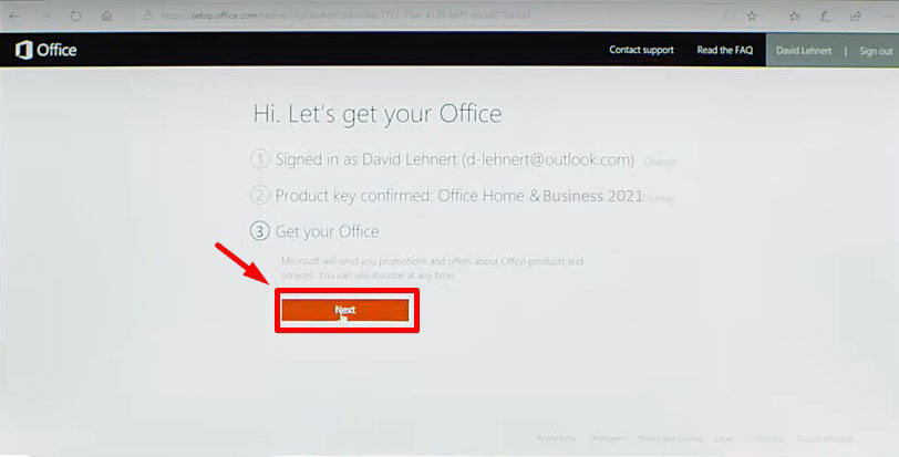 Office 2021 Home and Business Cho MAC 6