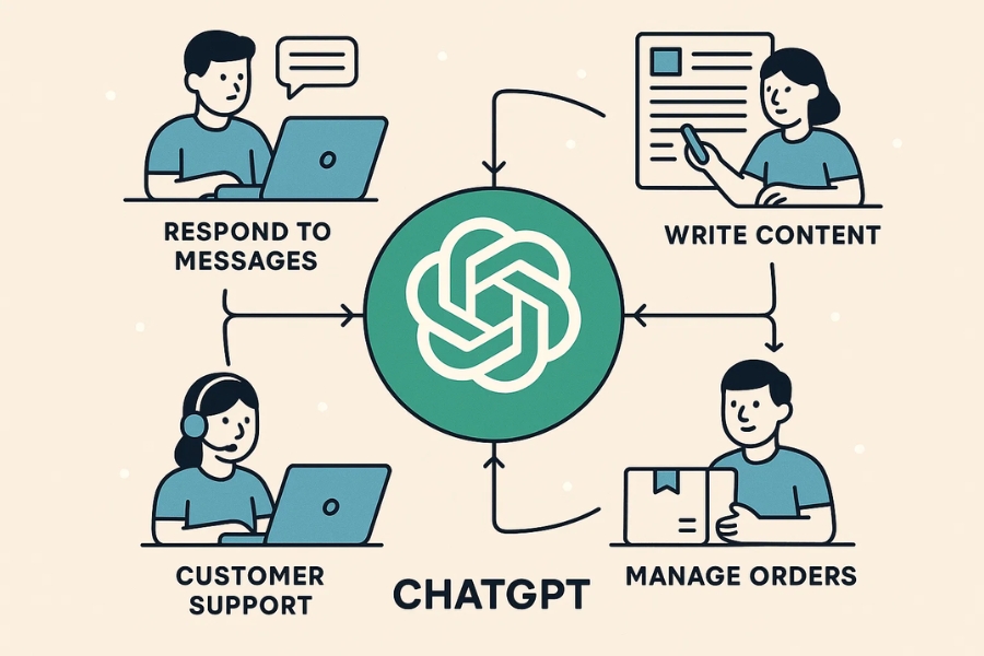 ChatGPT trong kinh doanh online: Tối ưu quy trình và chăm sóc khách hàng 6 Tối ưu quy trình – bớt việc lặt vặt, thêm thời gian sáng tạo