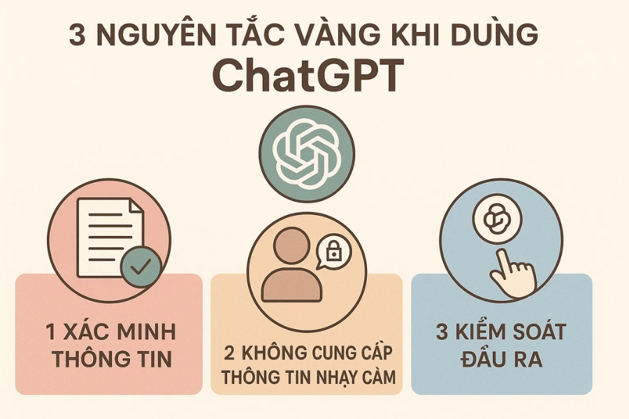 Nguyên tắc vàng khi dùng ChatGPT