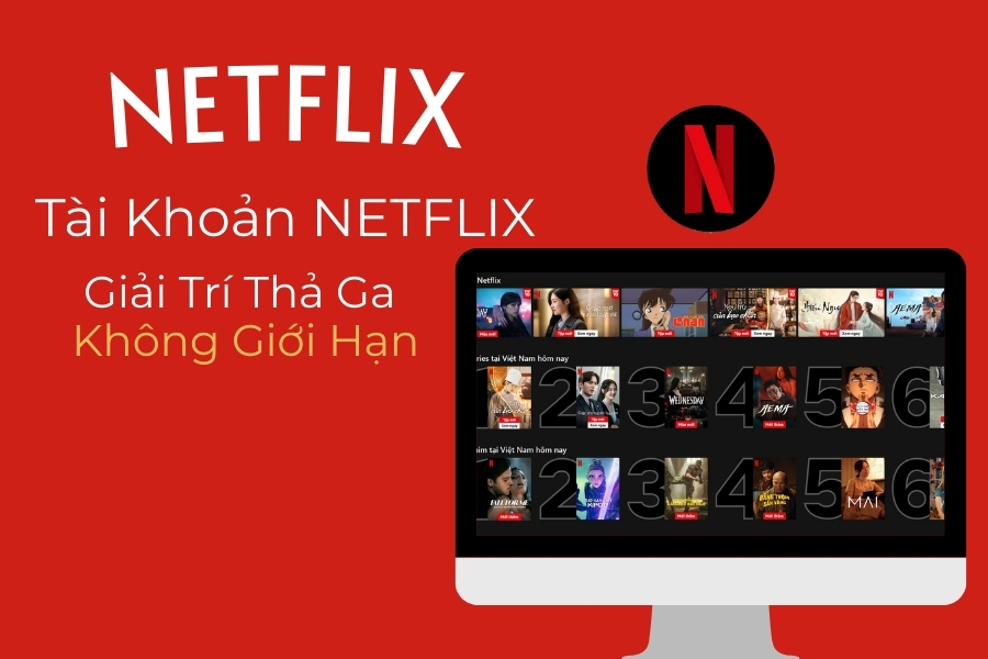 Tài Khoản Netflix Giải Trí Thả Ga Phim Ảnh Không Giới Hạn