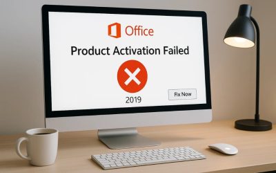 Cách thực hiện Product activation failed Office 2019