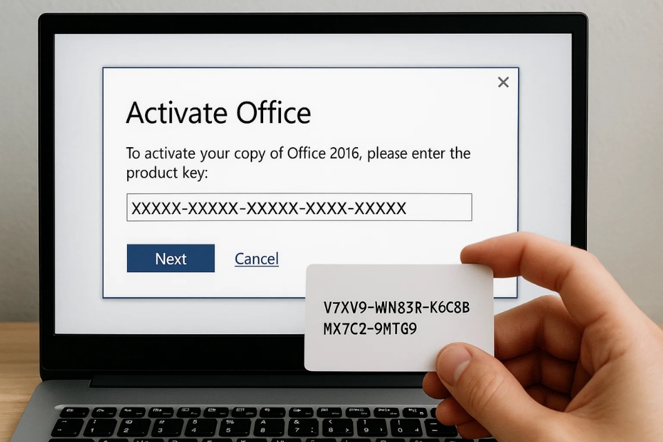 Cách thực hiện Product activation failed Office 2016 22 Cách thực hiện Product activation failed Office 2016 18