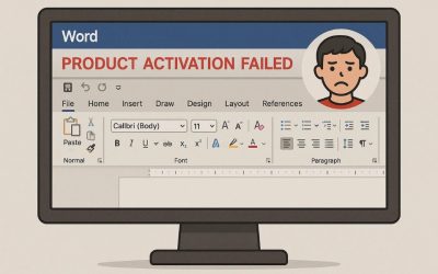 Cách xử lý khi gặp lỗi “Product activation failed” trong Office 365
