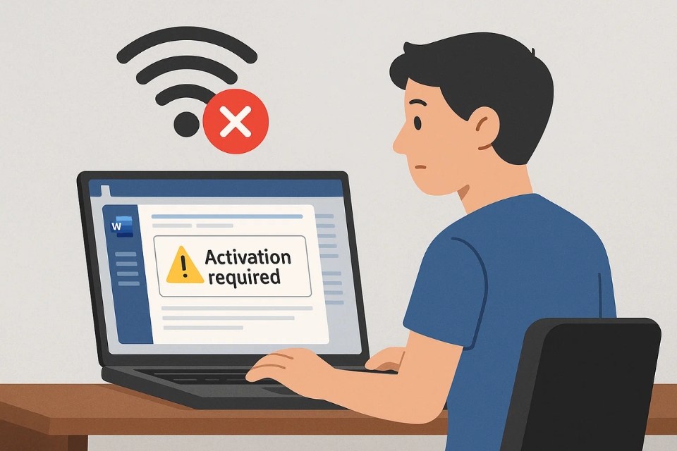 Cách xử lý khi gặp lỗi “Product activation failed” trong Office 365 4