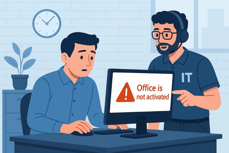 Cách xử lý khi gặp lỗi “Product activation failed” trong Office 365 5