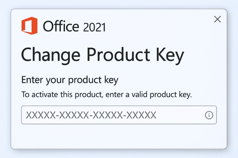 Hướng Dẫn Xử Lý Khi Không Thể Kích Hoạt Bản Quyền Office 2021