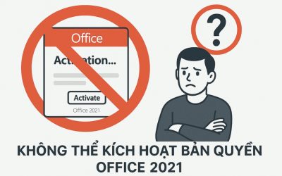 Hướng Dẫn Xử Lý Khi Không Thể Kích Hoạt Bản Quyền Office 2021
