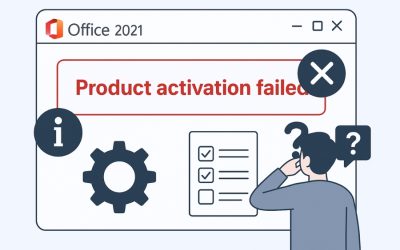 Hướng dẫn xử lý lỗi Product activation failed trên Office 2021