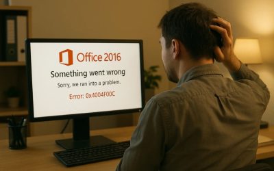 Lỗi cài đặt 0x4004F00C Office 2016 – Vì sao và cách sửa cực dễ!