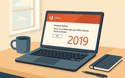Hướng dẫn sửa lỗi Office 2019 không kích hoạt được