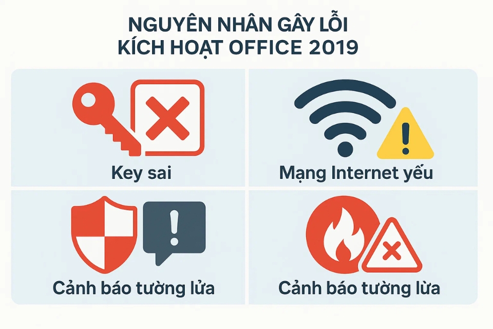 Lỗi không thể kích hoạt bản quyền Office 2019 9