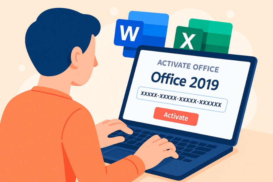 Sửa Lỗi Không Thể Kích Hoạt Bản Quyền Office 2019