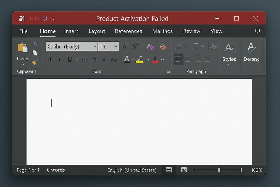 Sửa lỗi “Product Activation Failed” Office 2016 – Nỗi lo quen mặt nhưng không khó xử lý 17 Sửa lỗi Product Activation Failed Office 2016