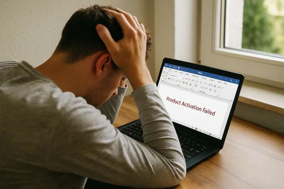 Sửa lỗi Product Activation Failed Office 2021 6