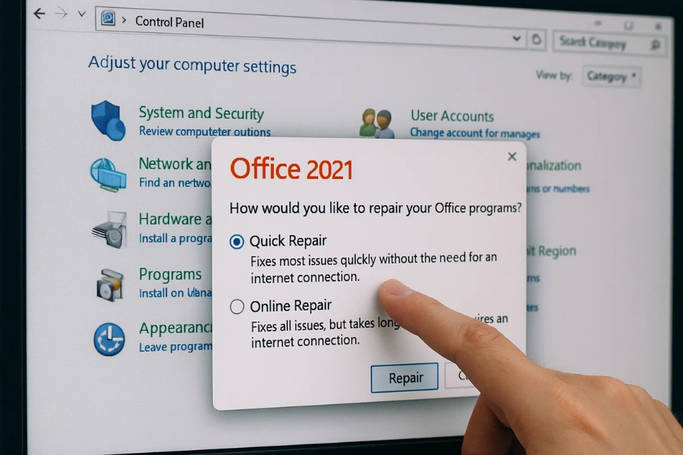 Sửa lỗi không cài được Office 2021 – Kinh nghiệm thực chiến dành cho người dùng “không rành kỹ thuật” 7