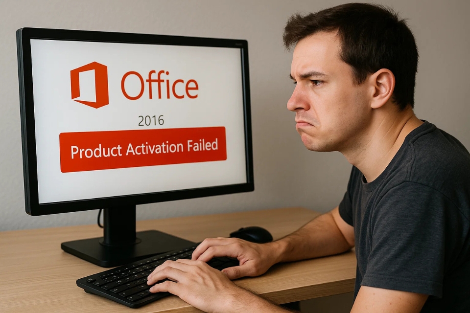 Sửa lỗi không thể kích hoạt bản quyền Office 2016 9