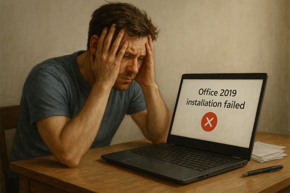 Cách thực hiện khi không cài được Office 2019 8