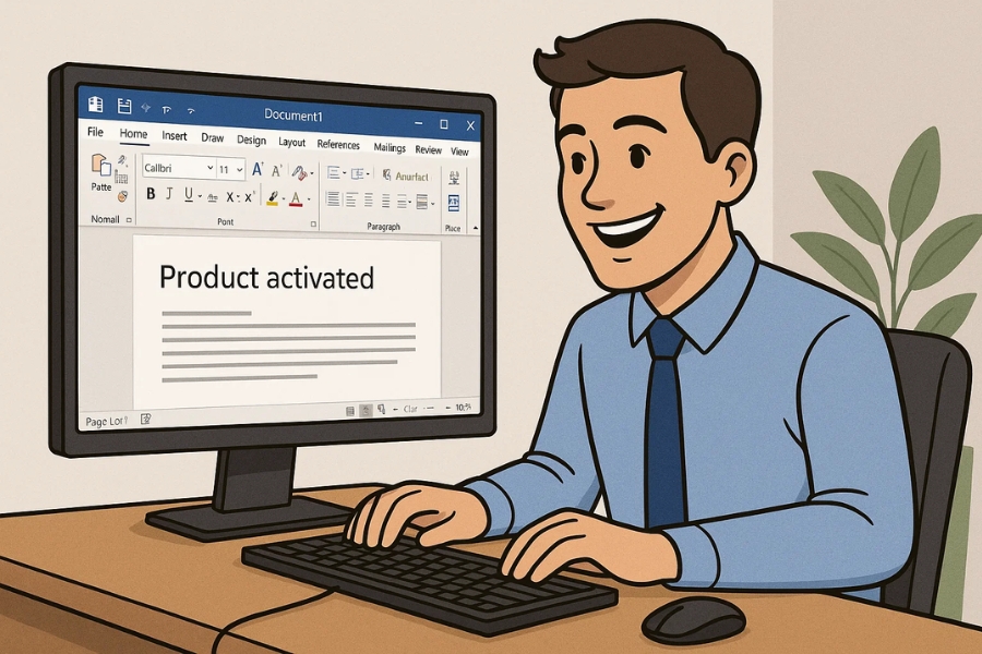 Hướng dẫn xử lý lỗi Product activation failed trong Office 365 8