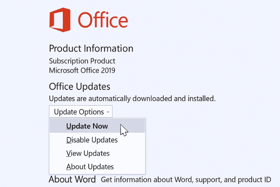 Cách Khắc Phục Lỗi Office Không Lưu Được File Trong Office 2019