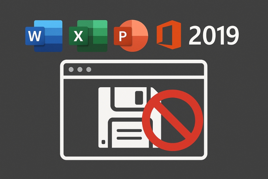 Cách Khắc Phục Lỗi Office Không Lưu Được File Trong Office 2019