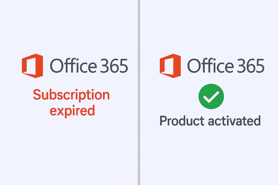 Cách Thực Hiện Khi Không Thể Kích Hoạt Bản Quyền Office 365