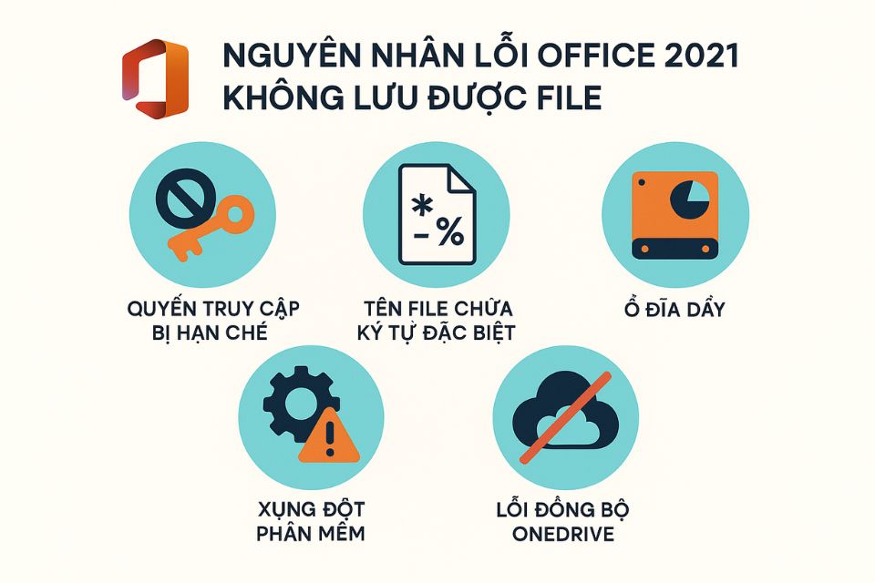 Cách khắc phục lỗi Office 2021 không lưu được file 8 Cách khắc phục lỗi Office 2021 không lưu được file 8