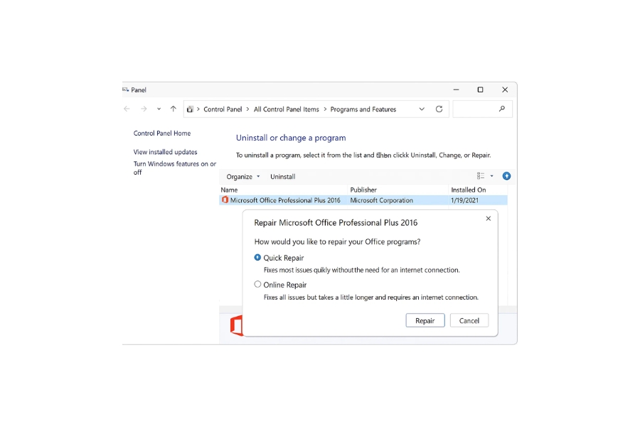 Cách khắc phục lỗi “Office Not Responding” trong Office 2016 – Đừng vội hoảng nhé! 9 Cách khắc phục lỗi “Office Not Responding” trong Office 2016 – Đừng vội hoảng nhé! 9