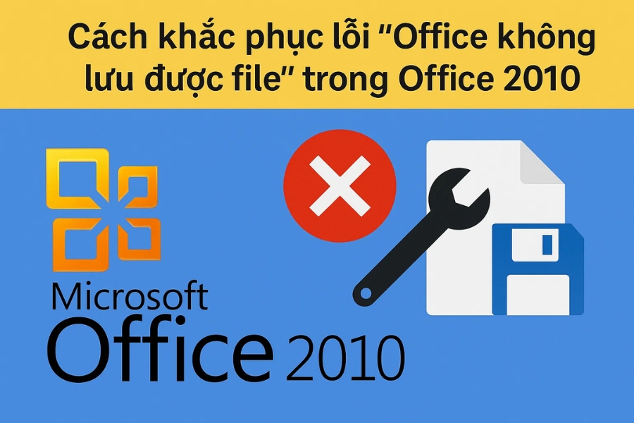 Cách khắc phục lỗi “Office không lưu được file” trong Office 2010 – Đơn giản mà hiệu quả!