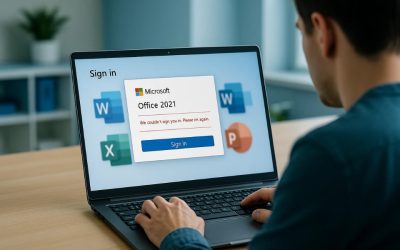Cách sửa lỗi không đăng nhập được tài khoản Microsoft Office 2021