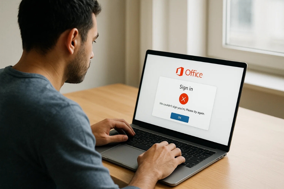 Cách sửa lỗi không đăng nhập được tài khoản Microsoft Office 2021 10