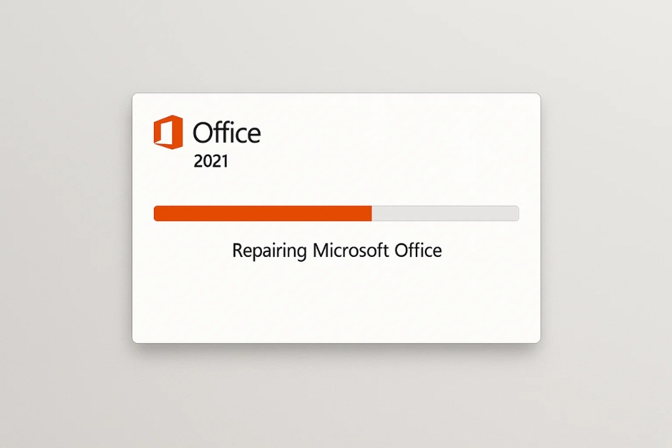 Cách thực hiện sửa Office bằng Control Panel Office 2021 12