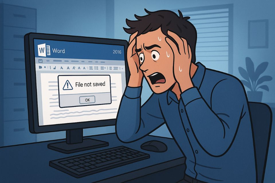 Hướng Dẫn Khắc Phục Lỗi Office 2016 Không Lưu Được File 13