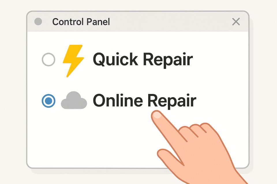 Hướng Dẫn Sửa Office Bằng Control Panel Trên Office 2021 25
