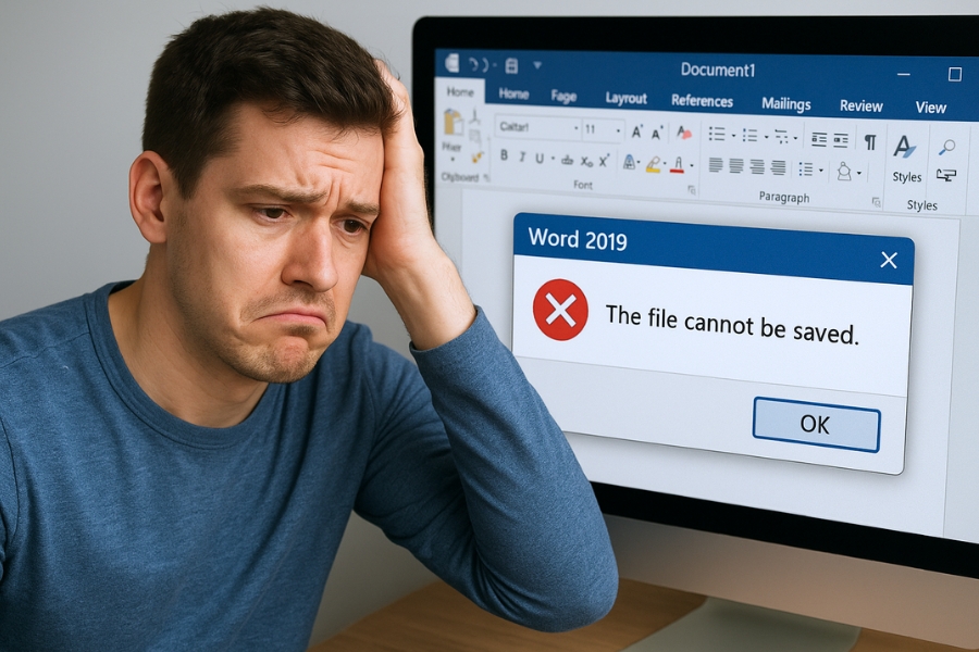 Hướng Dẫn Chi Tiết Khi Office 2019 Không Lưu Được File