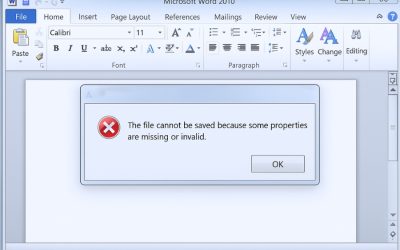 Hướng Dẫn Sửa Lỗi Office Không Lưu Được File – Office 2010