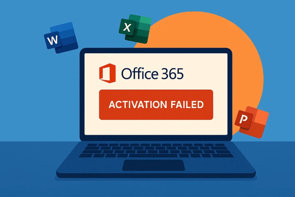 Hướng dẫn không thể kích hoạt bản quyền Office 365
