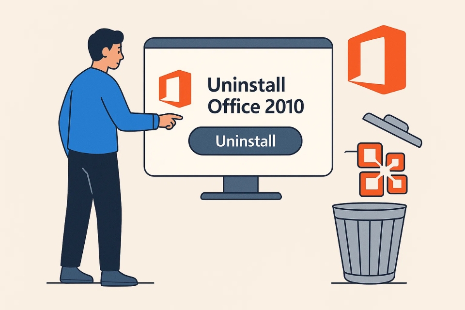 Hướng dẫn sửa Office bằng Control Panel Office 2010 14