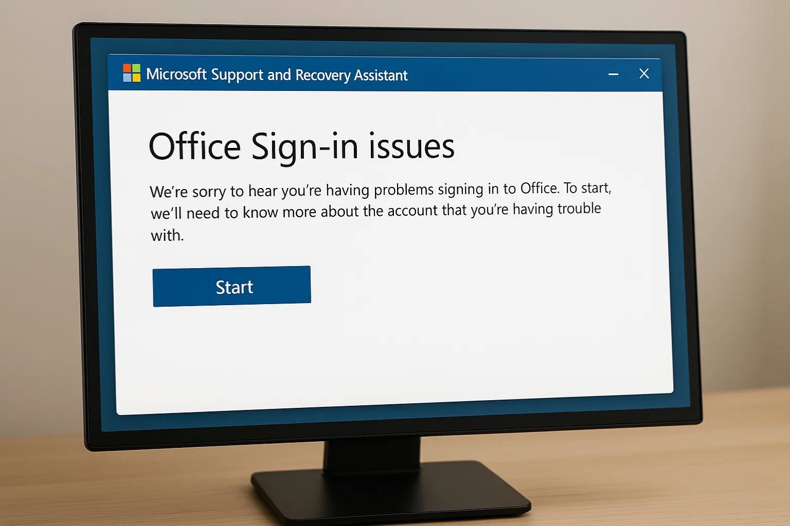 Lỗi Không Đăng Nhập Được Tài Khoản Microsoft Office 2010: Nguyên Nhân và Cách Khắc Phục 2