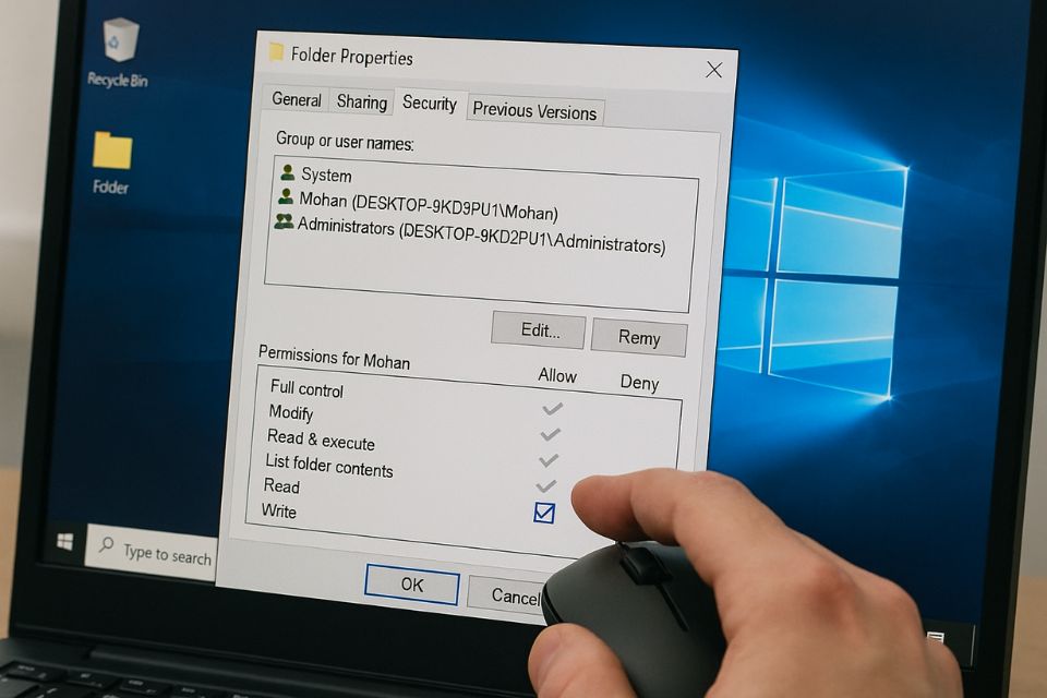 Lỗi Office 2019 không lưu được file 18