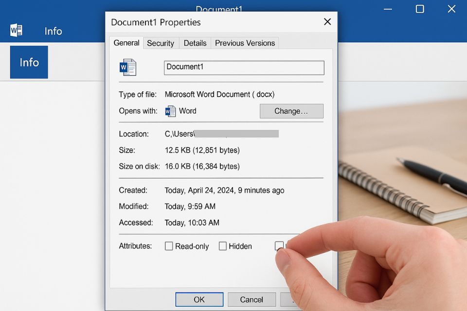Lỗi Office 2019 không lưu được file 19