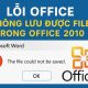Lỗi Office Không Lưu Được File Trong Office 2010 – Nguyên Nhân Và Cách Khắc Phục Đơn Giản 27